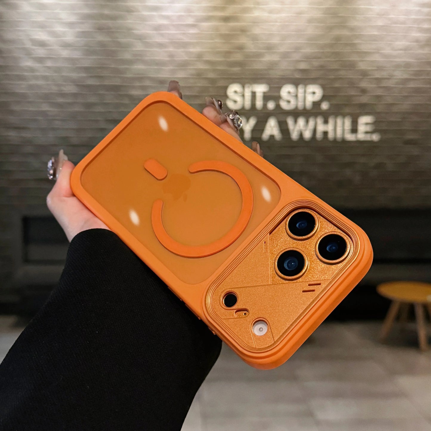 Frosted Shield MagSafe Camera Guard Case