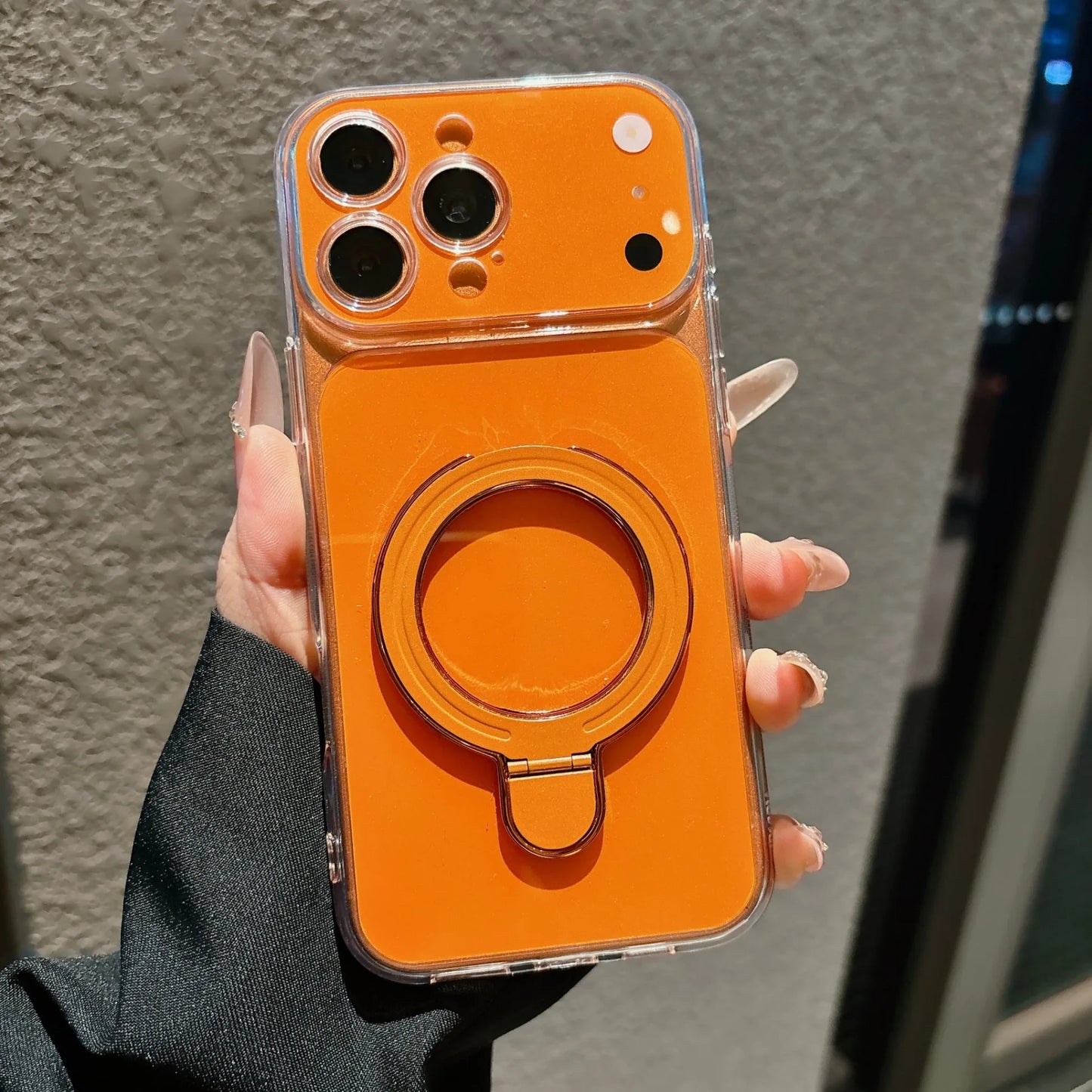 Magnetic Ring Grip Protective Case