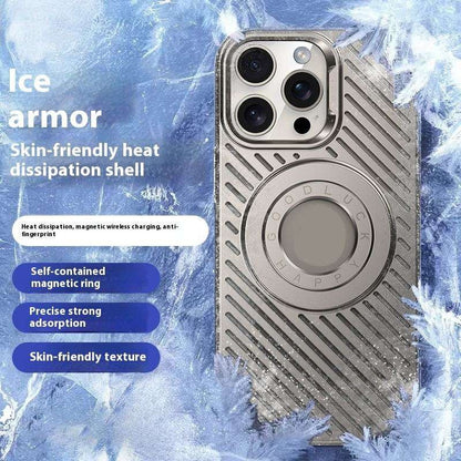 Modern Magnetic Shield Cooling Case - iPhone