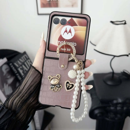 Luxury Pearl Charm Case