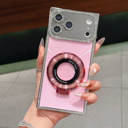 Blush Spark Ring Stand Case
