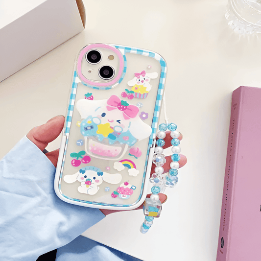 Adorable Kitty Cartoon Case With Charm
