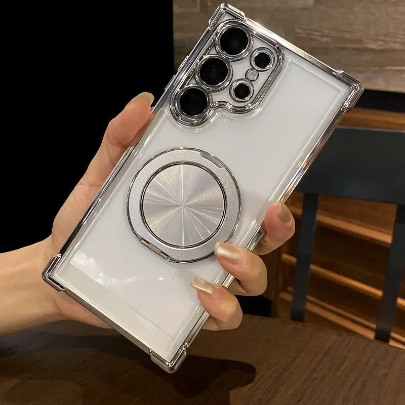 Luxurious Glow Hybrid Frame Case - Samsung