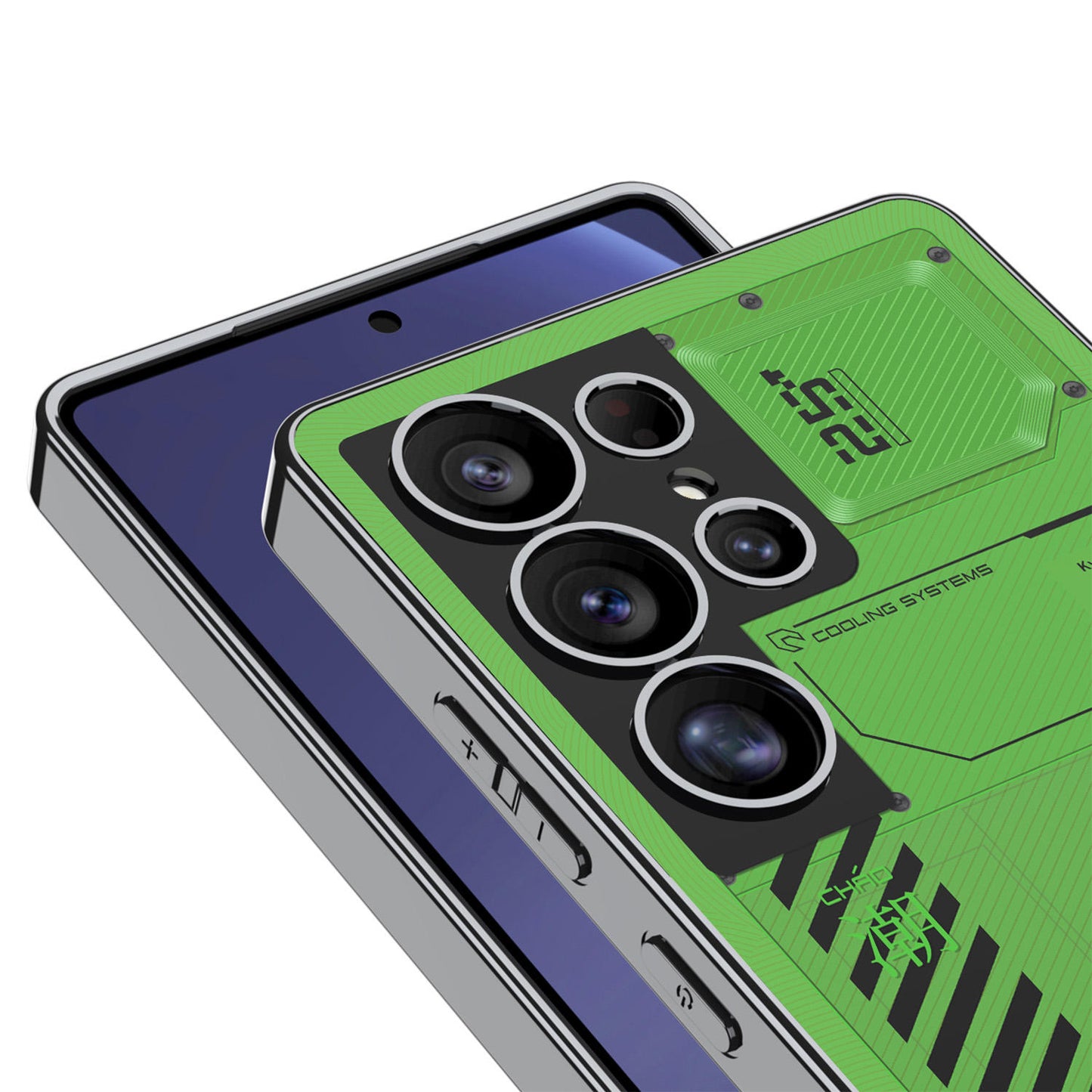 Futuristic Industrial Tech Armor Case - Samsung