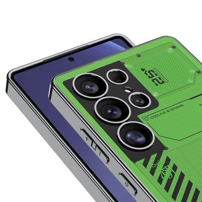 Futuristic Industrial Tech Armor Case - Samsung