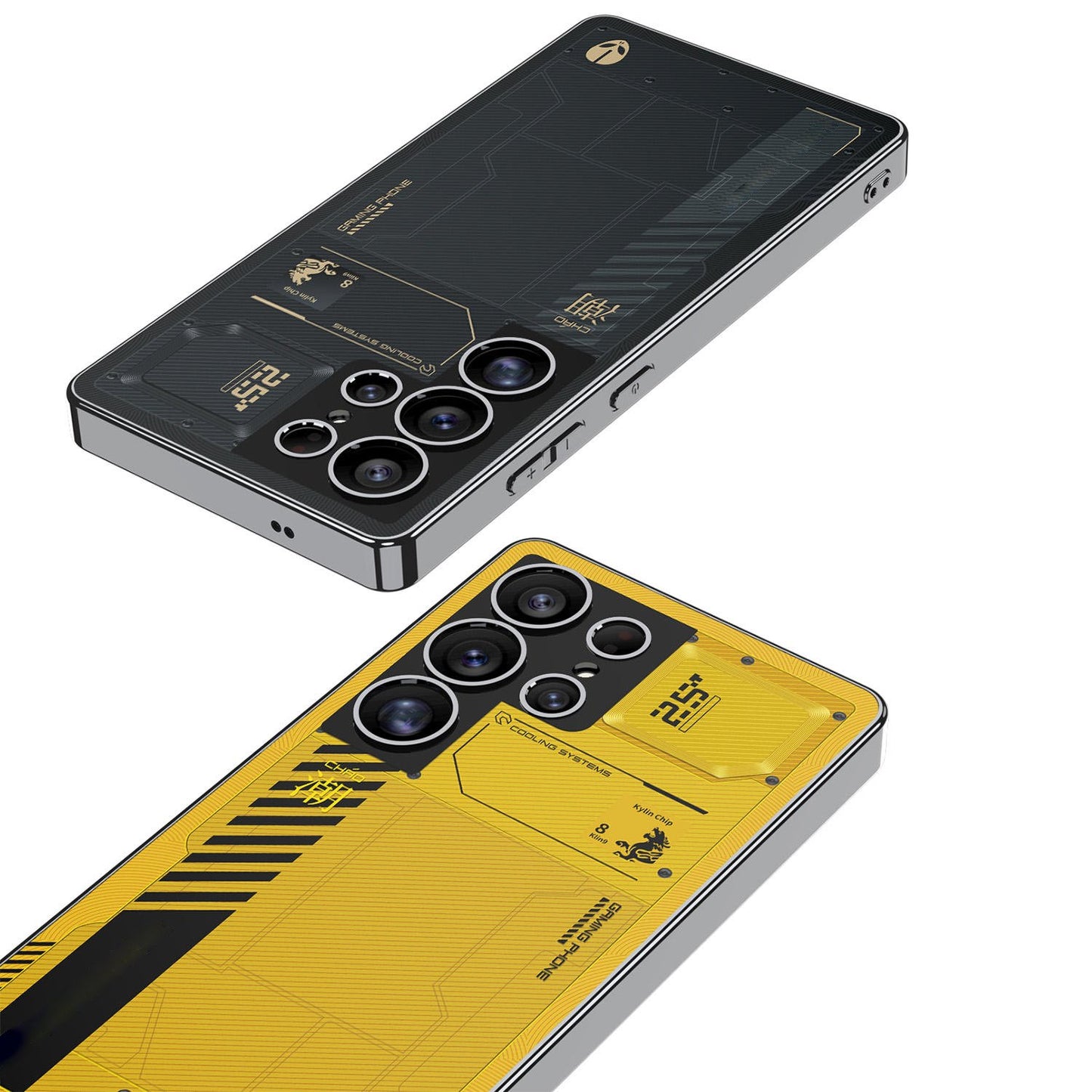 Futuristic Industrial Tech Armor Case - Samsung