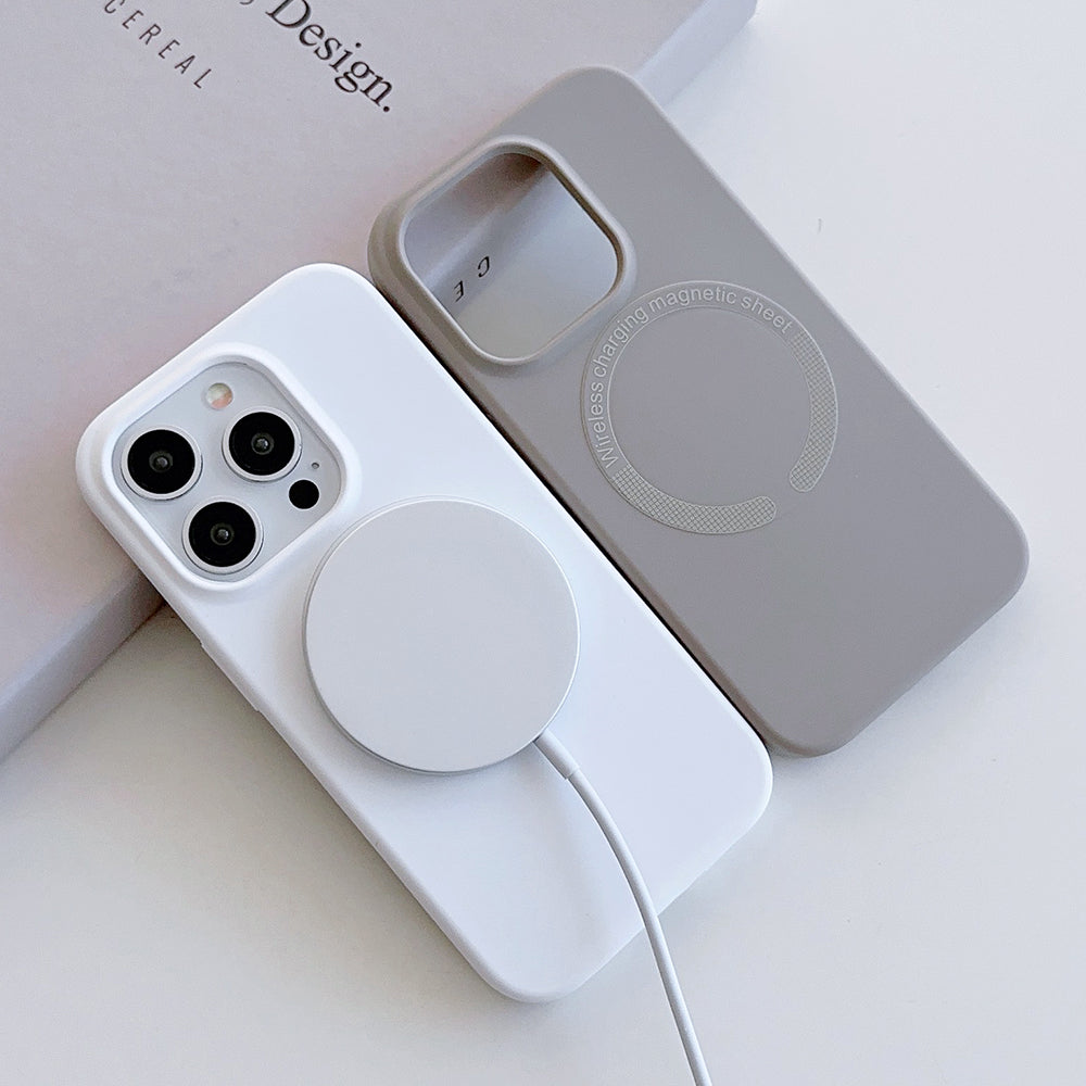 Premium Matte MagSafe Soft Case - iPhone