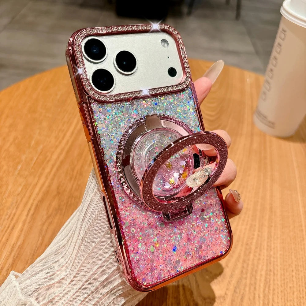 Luxury Glitter Grip Case