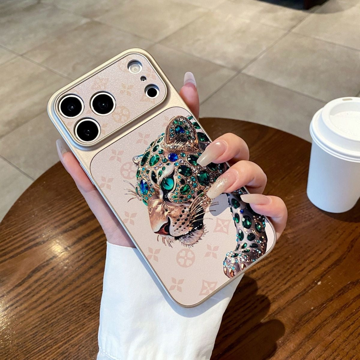 Emerald Leopard Luxe Case