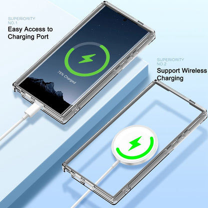 Sleek Clear Dual-Layer Protection Case - Samsung