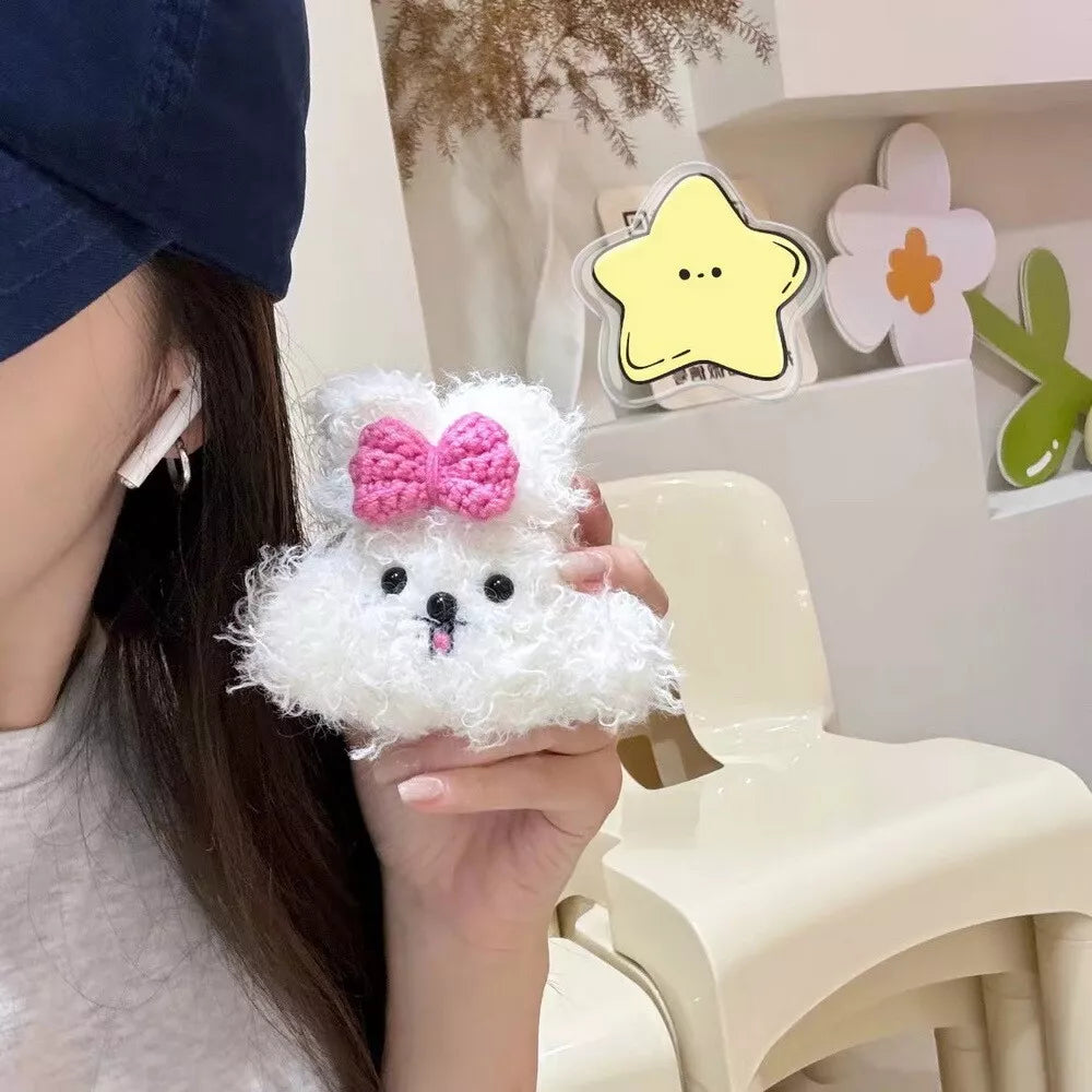 Cute Cartoon Plush Case - Airpods