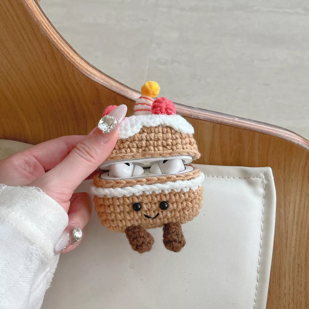 Cute Cartoon Plush Case - Airpods
