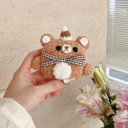 Cute Cartoon Plush Case - Airpods