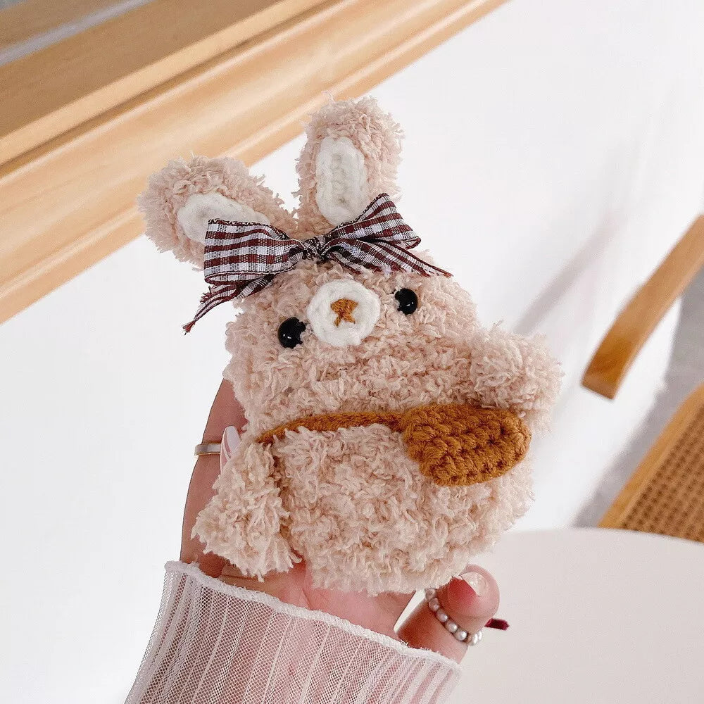 Cute Cartoon Plush Case - Airpods