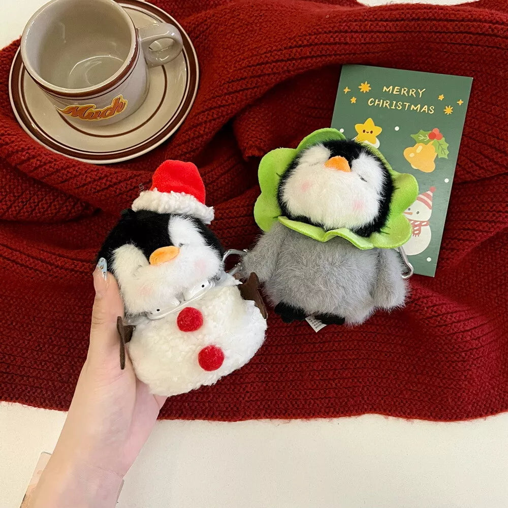 Soft Fluffy Penguins Cartoon Case - AirPods