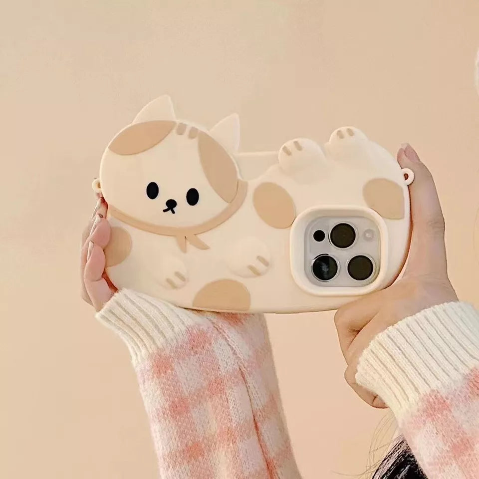 Cartoon Lazy Cat Cute Case