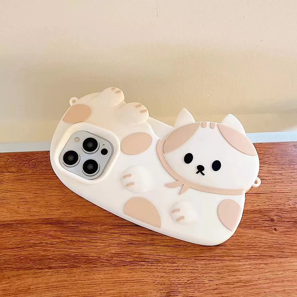 Cartoon Lazy Cat Cute Case