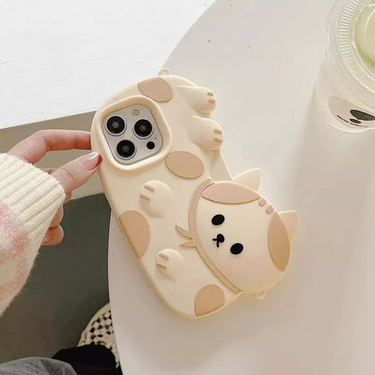 Cartoon Lazy Cat Cute Case