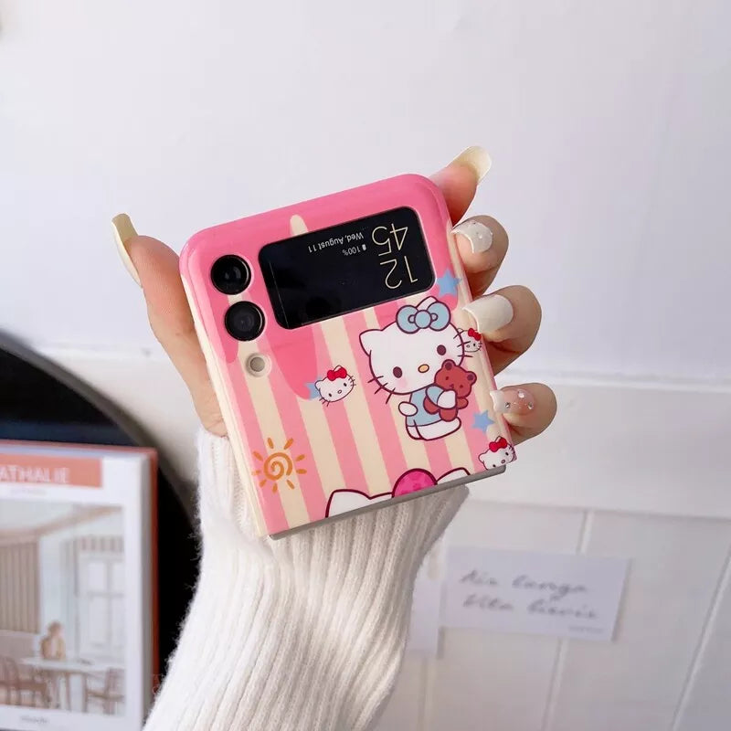 Cute Cartoon Hello Kitty Pochacco Phone Case - Samsung