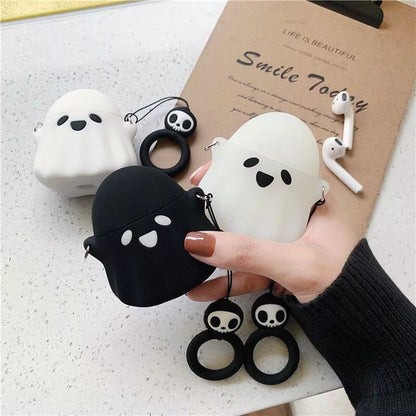 Cute 3D Ghost Cartoon Case - AirPods