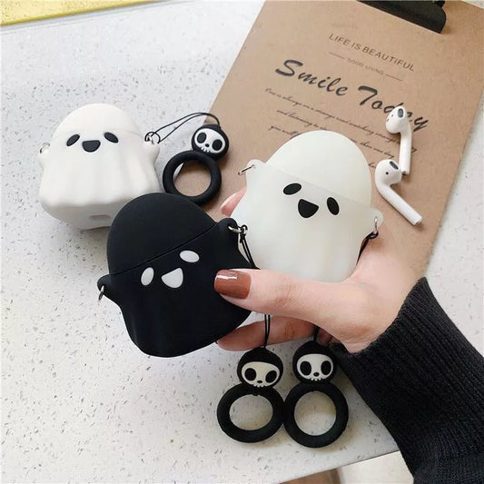 Cute 3D Ghost Cartoon Case - AirPods