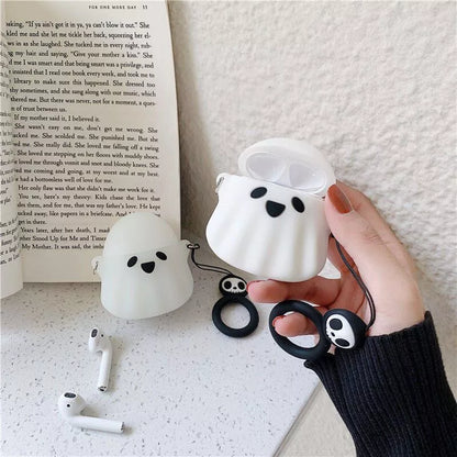 Cute 3D Ghost Cartoon Case - AirPods
