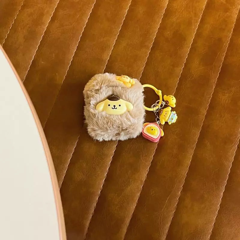 Fluffy Cartoon Hello Kitty Case - AirPods