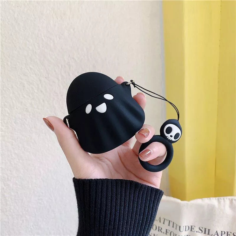 Cute 3D Ghost Cartoon Case - AirPods