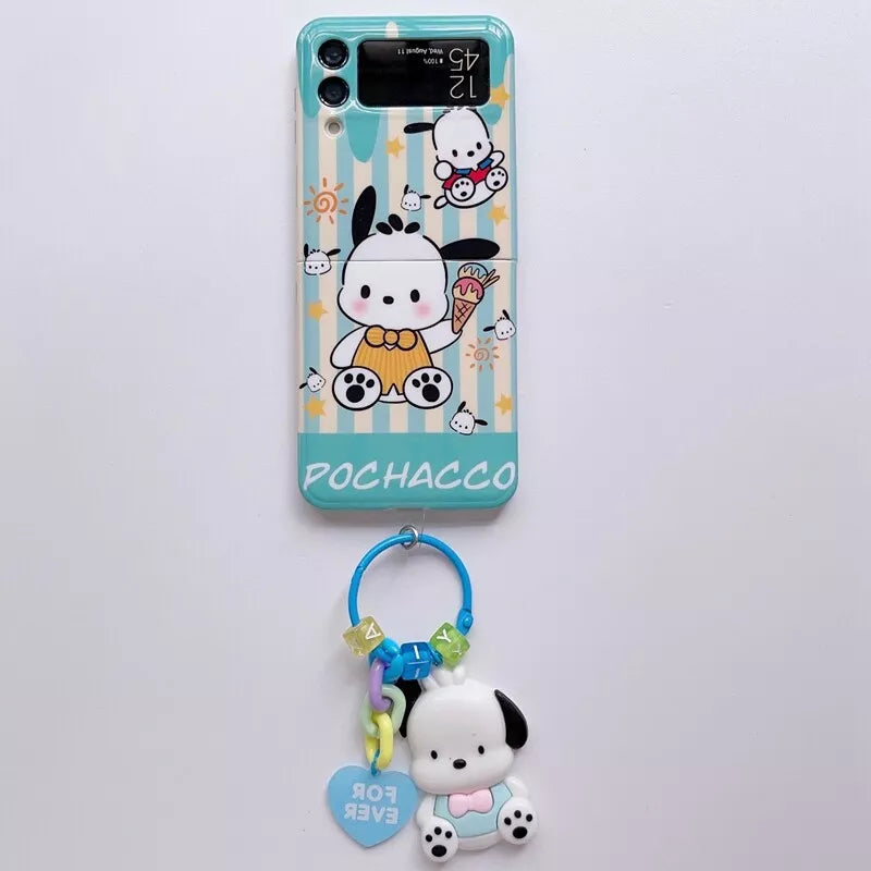 Cute Cartoon Hello Kitty Pochacco Phone Case - Samsung