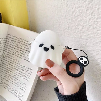 Cute 3D Ghost Cartoon Case - AirPods