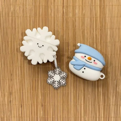 Winter Snowman Snowflake Case - AirPods