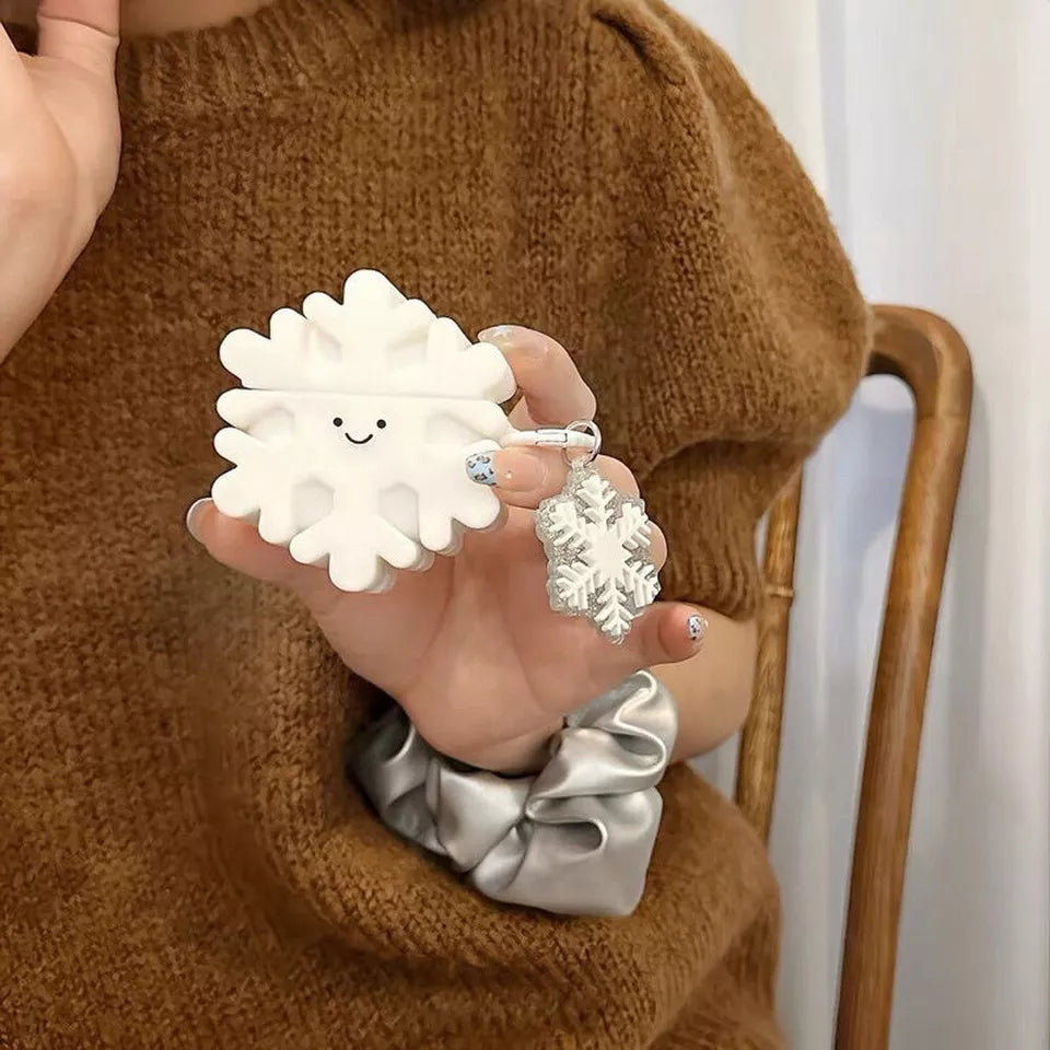 Winter Snowman Snowflake Case - AirPods