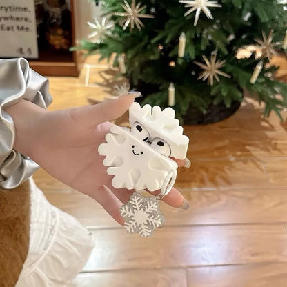 Winter Snowman Snowflake Case - AirPods