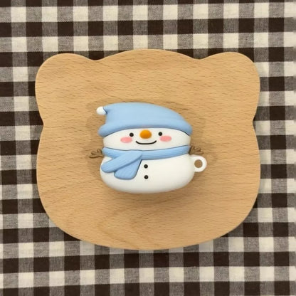 Winter Snowman Snowflake Case - AirPods