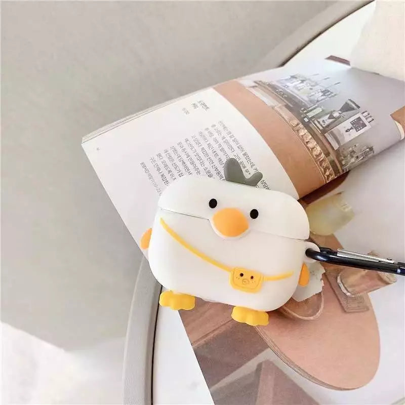 Funny Cartoon Cute Duck Case - AirPods