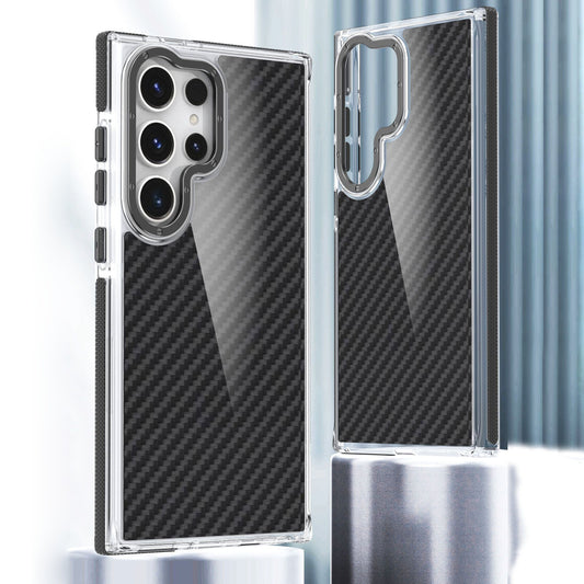 Hybrid Acrylic Carbon Fiber Bumper Case - Samsung