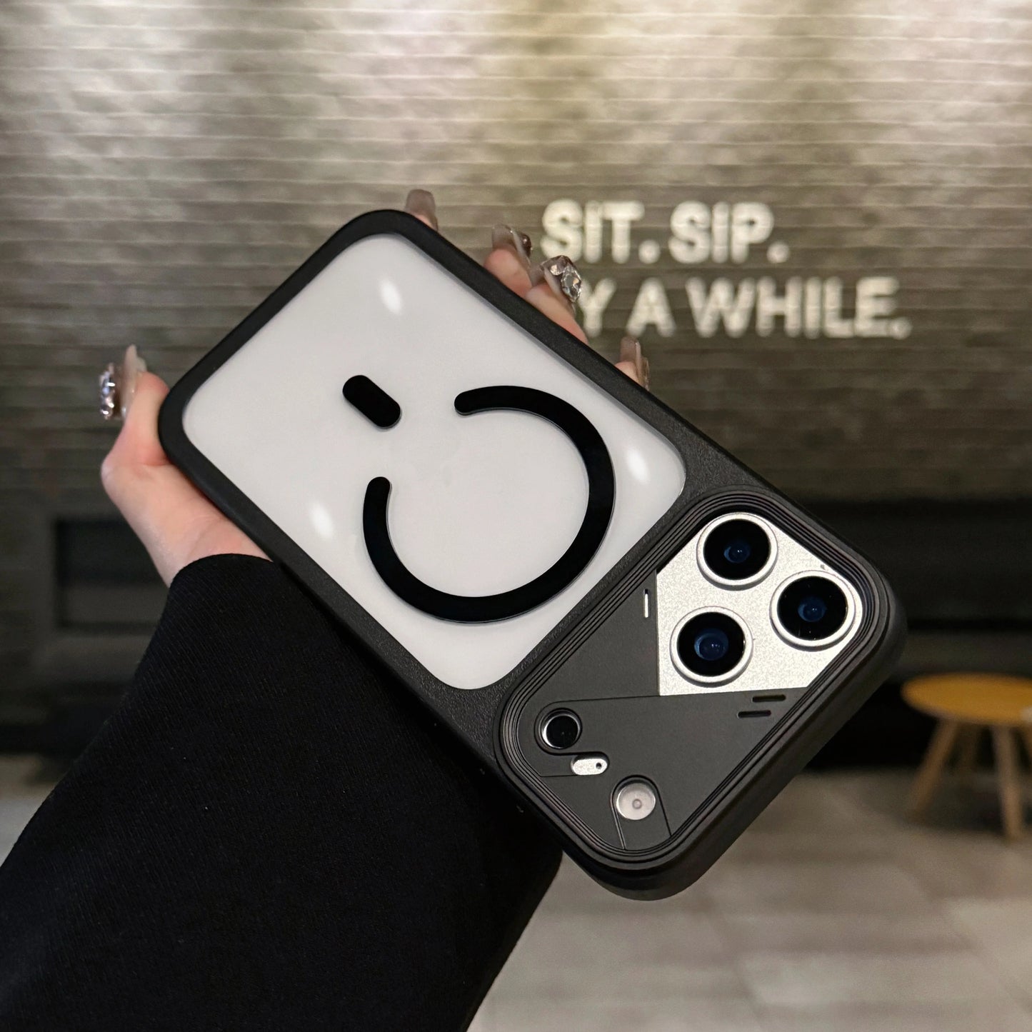 Frosted Shield MagSafe Camera Guard Case