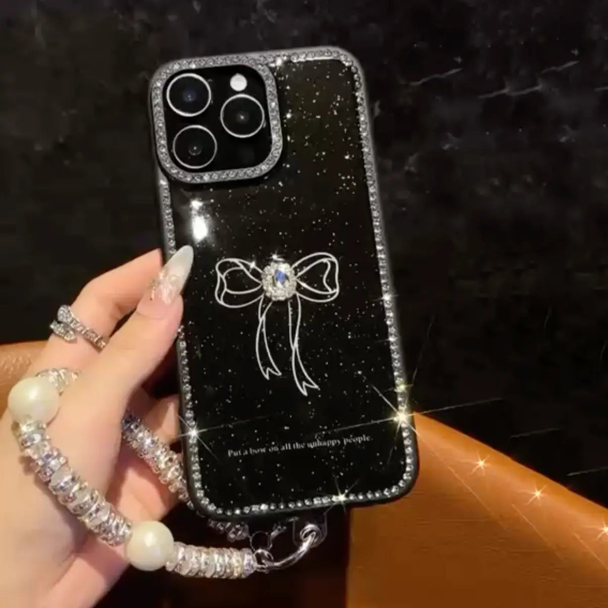 Starlit Ribbon Sparkle Case