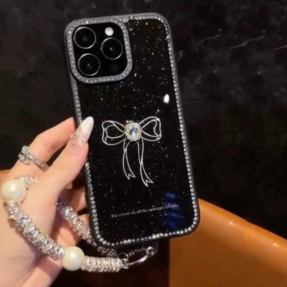 Starlit Ribbon Sparkle Case