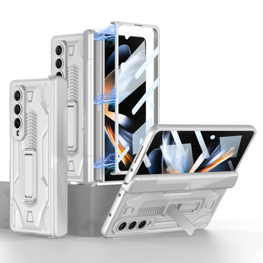 Galaxy Z Fold6 -Magnetic Hinge Armor Stand Case