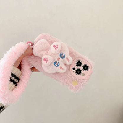 Plush Animal 3D Bear Case