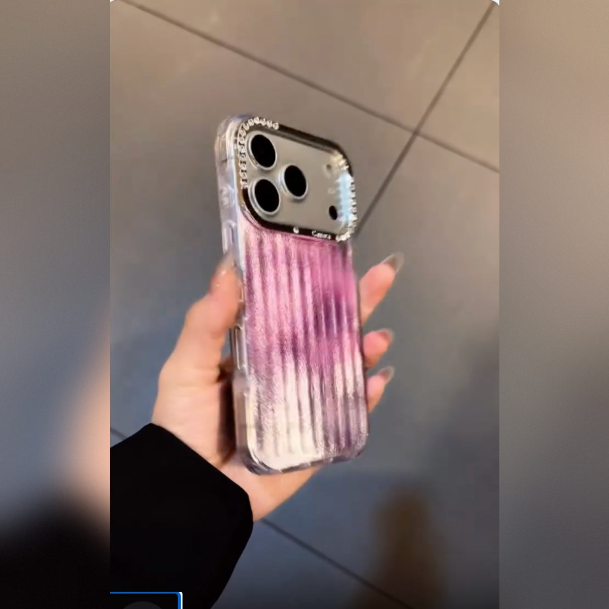 Lustre Leopard Glitter Case