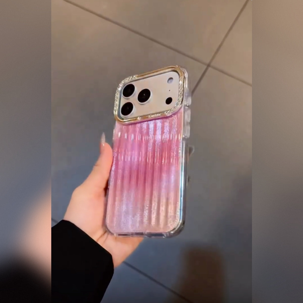 Lustre Leopard Glitter Case