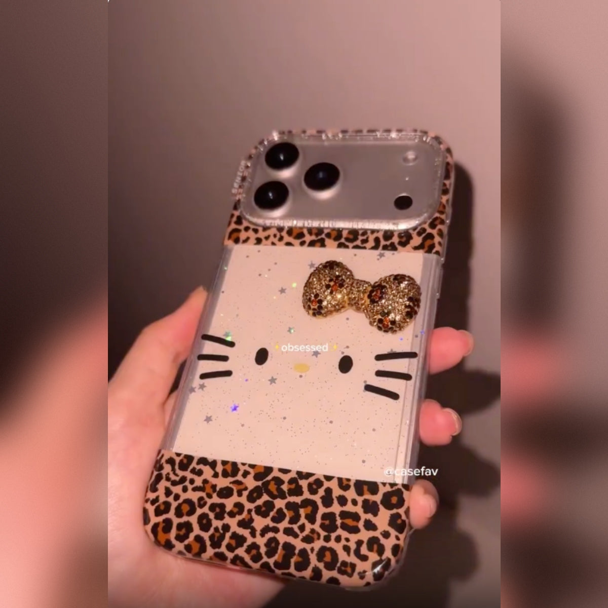 Chic Kitty Glam case