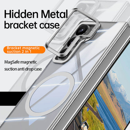 Galaxy Z Fold Series Premium Lens Stand MagSafe Case
