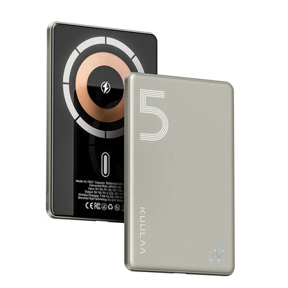Kuulaa 5000mAh Magnetic Wireless Power Bank