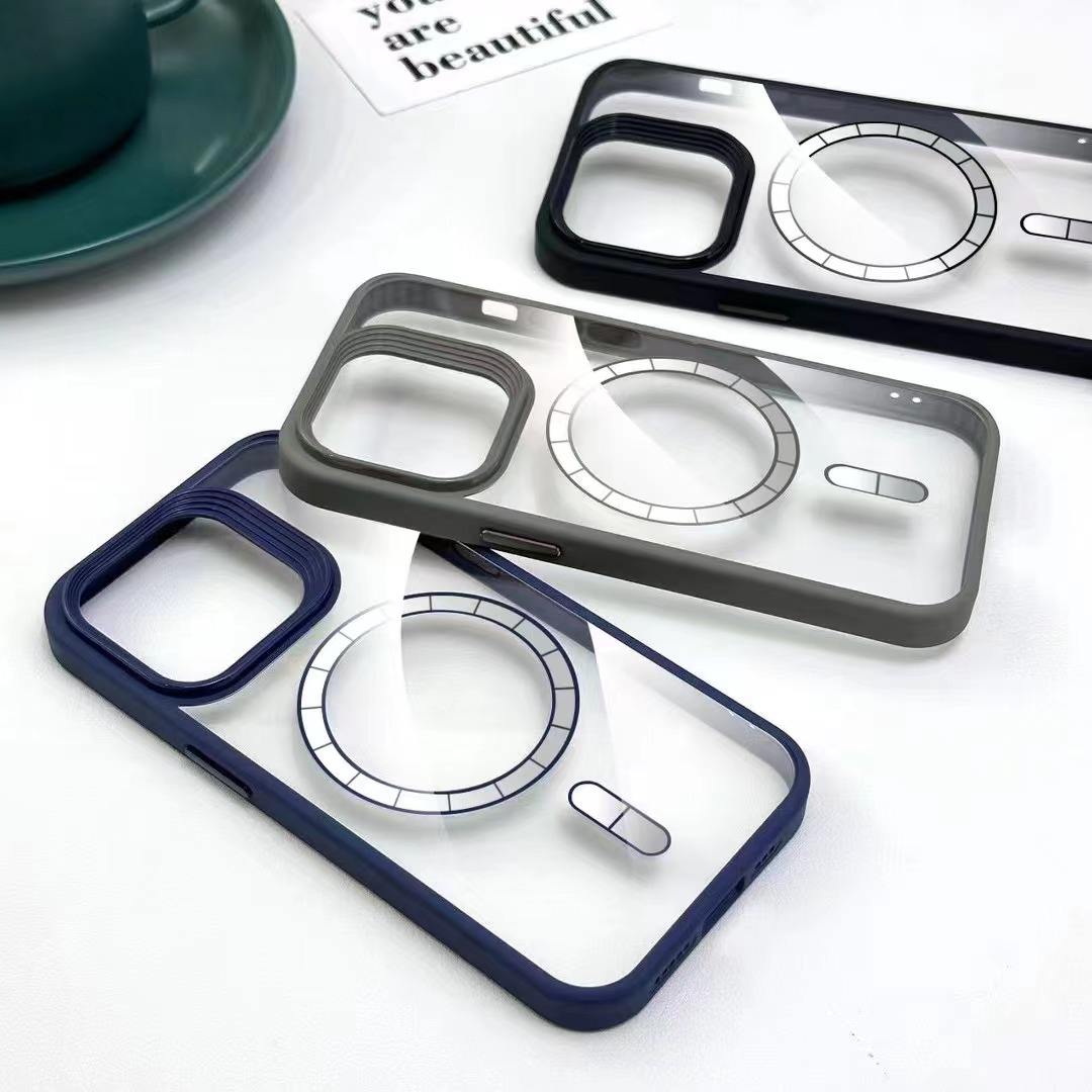 Modular Magnetic Transparent Shield Case - iPhone