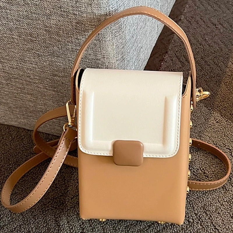 Modish Genuine Leather Flap Shoulder Bag