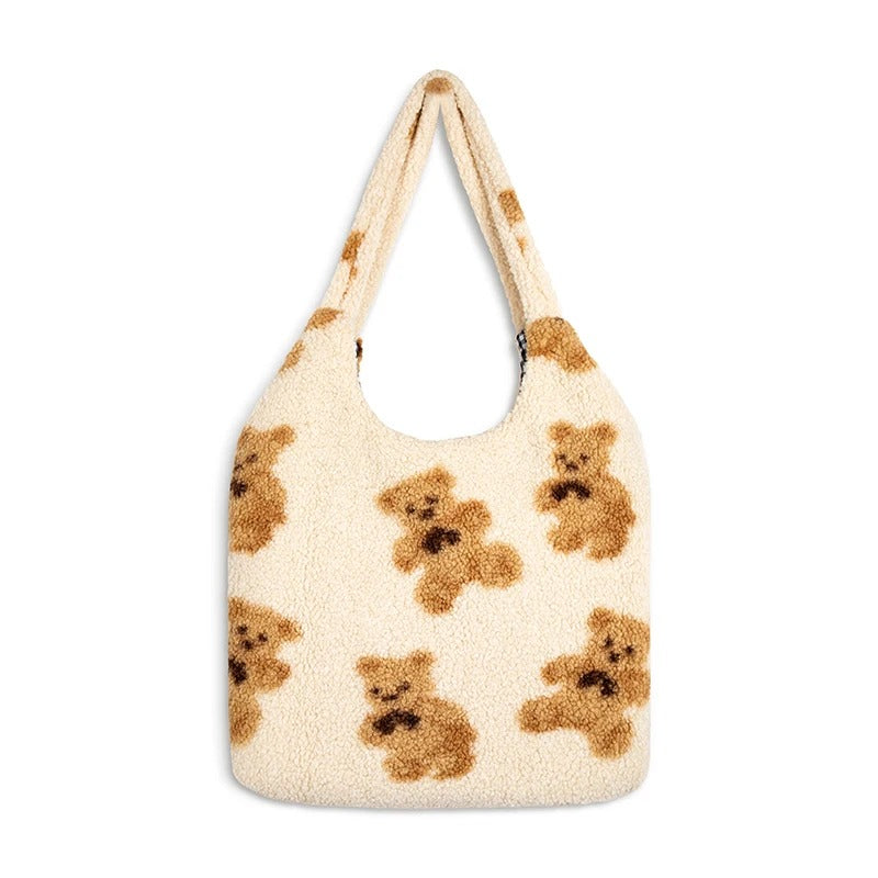 Soft Bear Plush Shoulder Bag