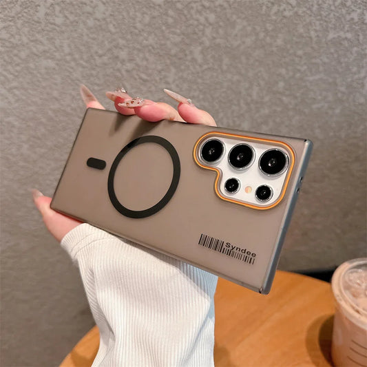 Frosted Translucent Dual Tone Lens Slim Case - Samsung